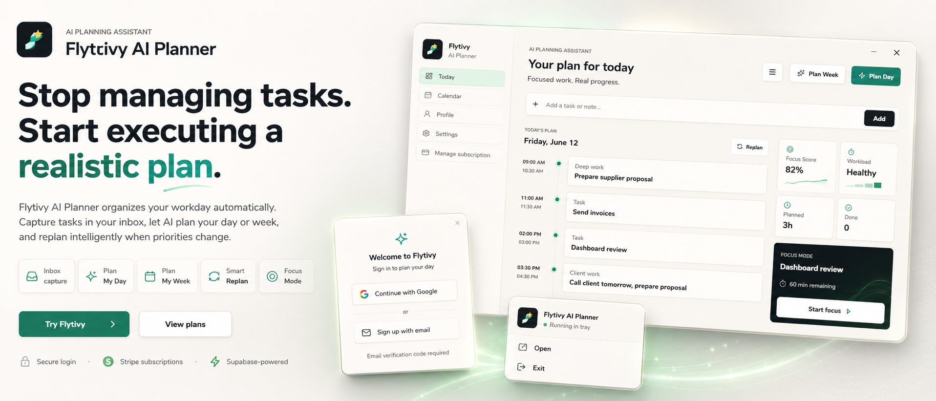 Flytivy AI Planner